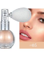 Load image into Gallery viewer, Retro Style Highlighter Glitter Powder Spray, High Glossy Makeup Spray
