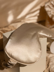 Load image into Gallery viewer, 5 In One Satin Sleep Set - Pillow Case/Eye Cover/Butterfly Knot Slippers/Scrunchies/Hairband