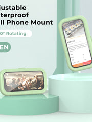 Load image into Gallery viewer, 360° Rotating Waterproof Shower Phone Holder Smartphone Stand Accessories Mount