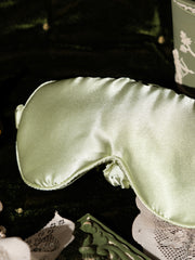 Load image into Gallery viewer, 5 In One Satin Sleep Set - Pillow Case/Eye Cover/Slippers/Scrunchies/Hairband