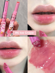 Load image into Gallery viewer, Heart Shaped Lipstick/Lip Gloss Set - 3 PCS Color Cosmetic Glossy Lip Care for Adults