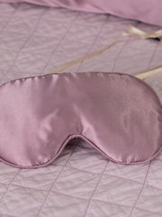 Load image into Gallery viewer, 5 In One Satin Sleep Set - Pillow Case/Eye Cover/Slippers/Scrunchies/Hairband