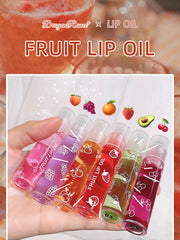 Load image into Gallery viewer, 6 PCS Fruit Flavor Moisturizing Lip Oil Roller, Shiny Lip Balm, Glossy Lipstick Makeup