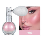 Load image into Gallery viewer, Retro Style Highlighter Glitter Powder Spray, High Glossy Makeup Spray
