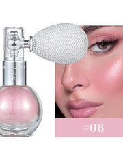 Load image into Gallery viewer, Retro Style Highlighter Glitter Powder Spray, High Glossy Makeup Spray
