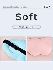 Load image into Gallery viewer, 3D Cloud Sleep Eye Mask for Side Sleeper/ Light Blocking Sleep Masks Eye Shade for Travel Foam

