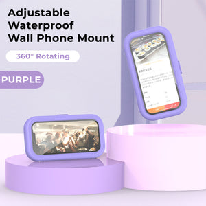 360° Rotating Waterproof Shower Phone Holder Smartphone Stand Accessories Mount