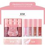 Load image into Gallery viewer, 4 PCS Non-stick Lip Gloss, Lightweight, Long-Lasting Gift Box Lipstick Makeup
