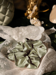 Load image into Gallery viewer, 5 In One Satin Sleep Set - Pillow Case/Eye Cover/Slippers/Scrunchies/Hairband
