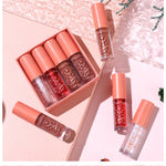 Load image into Gallery viewer, 4 PCS Non-stick Lip Gloss, Lightweight, Long-Lasting Gift Box Lipstick Makeup
