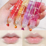 Load image into Gallery viewer, 6 PCS Fruit Flavor Moisturizing Lip Oil Roller, Shiny Lip Balm, Glossy Lipstick Makeup
