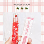 Load image into Gallery viewer, 6 PCS Fruit Flavor Moisturizing Lip Oil Roller, Shiny Lip Balm, Glossy Lipstick Makeup
