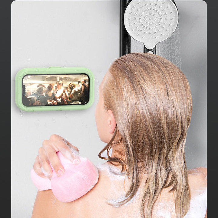 360° Rotating Waterproof Shower Phone Holder Smartphone Stand Accessories Mount