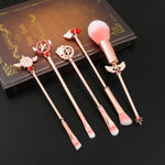 Load image into Gallery viewer, 8 In 1 Sailor Moon Makeup Brush Set with Dust Bag
