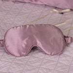 Load image into Gallery viewer, 5 In One Satin Sleep Set - Pillow Case/Eye Cover/Slippers/Scrunchies/Hairband
