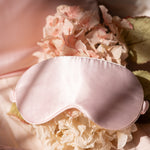 Load image into Gallery viewer, 5 In One Satin Sleep Set - Pillow Case/Eye Cover/Butterfly Knot Slippers/Scrunchies/Hairband
