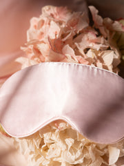 Load image into Gallery viewer, 5 In One Satin Sleep Set - Pillow Case/Eye Cover/Butterfly Knot Slippers/Scrunchies/Hairband
