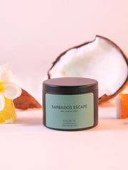 Load image into Gallery viewer, lime and coconut tin candle
