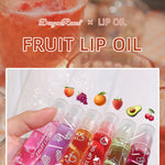 Load image into Gallery viewer, 6 PCS Fruit Flavor Moisturizing Lip Oil Roller, Shiny Lip Balm, Glossy Lipstick Makeup
