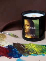 Load image into Gallery viewer, Da Vinci Mona Lisa Candle
