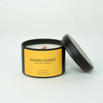 Load image into Gallery viewer, tropical vibe tin candle
