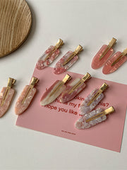 Load image into Gallery viewer, 5PCS No Bend Hair Clips, No Crease Curl Pins, Colorful Bang Seamless Duckbill Barrette
