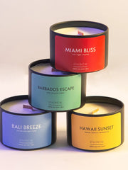 Load image into Gallery viewer, wood wick tin candles
